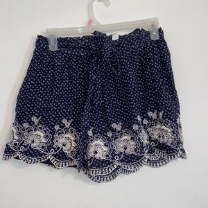size M floral shorts from francescas